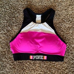 Pink Sports Bra